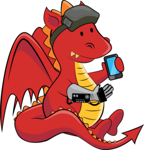 Mid 300 dragon mascot